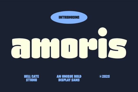 Amoris Font: Bold & Elegant Display Type