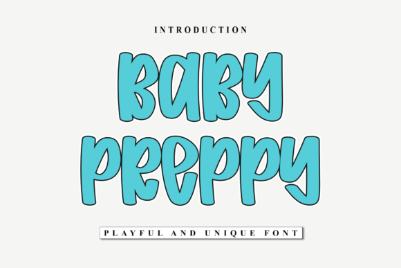 Baby Preppy Font for Web Design