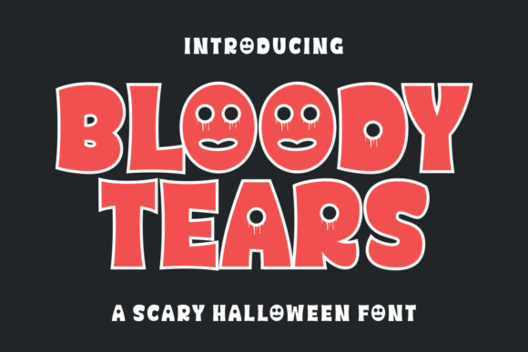 Bloody Tears: A Display Font That Demands Attention in Editorial Design