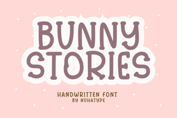 Bunny Stories Font for Business Branding