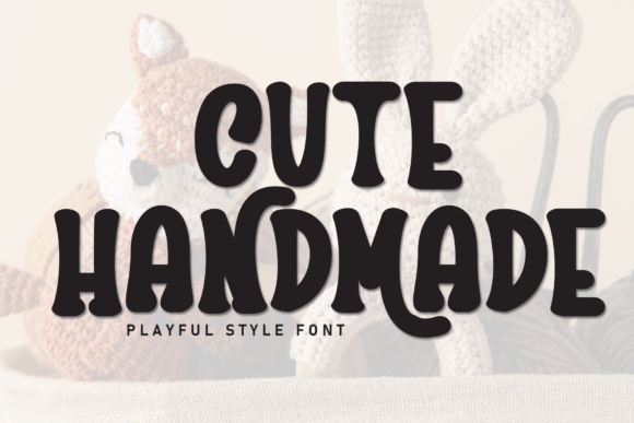 Cute Handmade Font for Business Branding