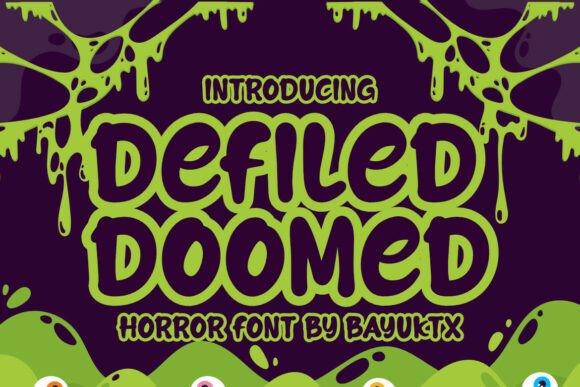 Defiled Doomed Font for Bold Branding