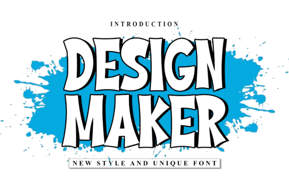 Design Maker Extrude: A Minimal Display Font for Marketers