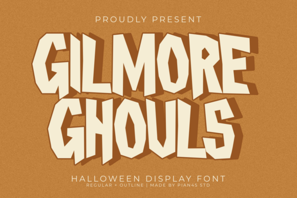 Gilmore Ghouls: A Playful Display Font for Editorial Charm