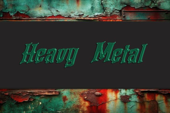 Heavy Metal Font for Bold Branding