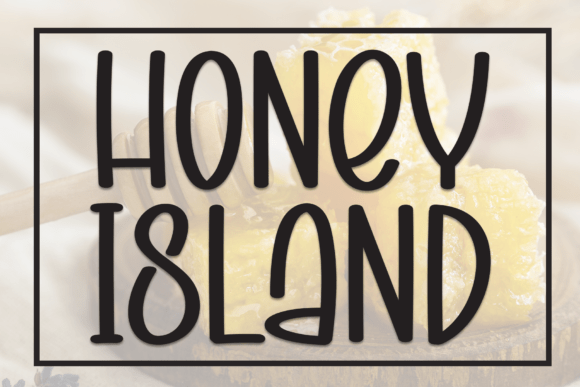 Honey Island Font for Creative Brands