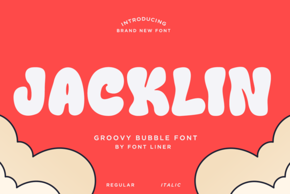 Jacklin - Groovy Bubble Font