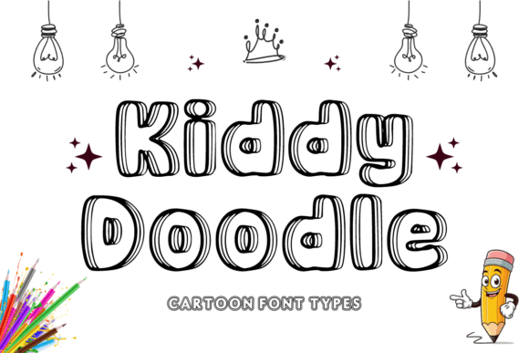 Kiddy Doodle Font for Creative Projects