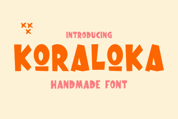 Koraloka: A Handmade Font for Branding