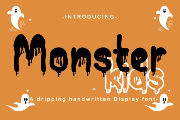 Monster Kids Halloween Font