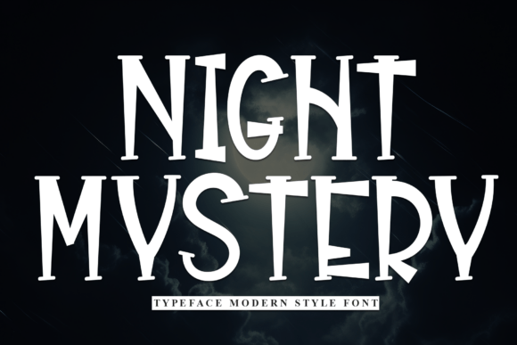 Night Mystery Font for Bold Branding