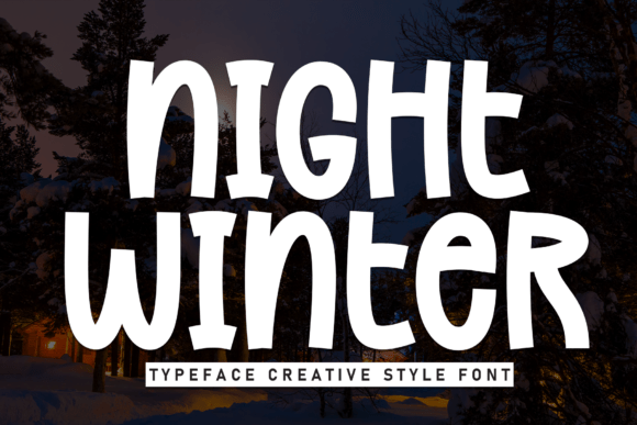Night Winter Font Review