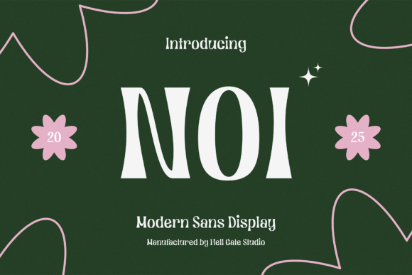 Noi Modern Sans Display Font