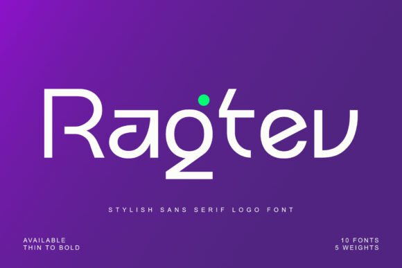 Ragtev – Modern Font for Creative Makers