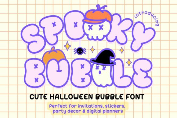 Spooky Bubble Font Review