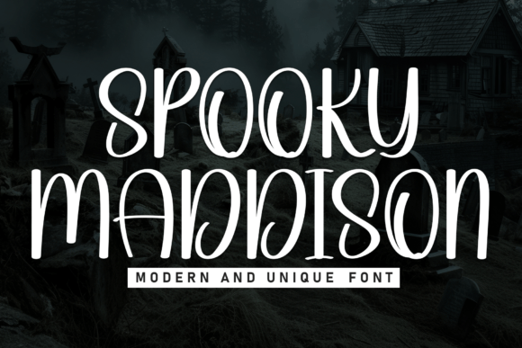 Spooky Maddison Font Review
