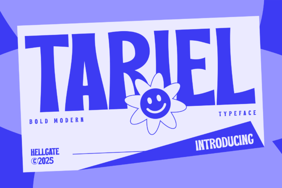 Tariel Font: Bold & Retro
