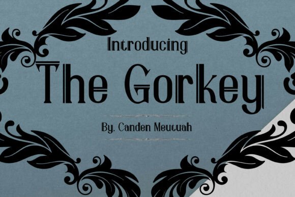 The Gorkey: A Bold Font for Business Branding