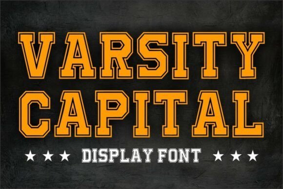 Varsity Capital Font Review