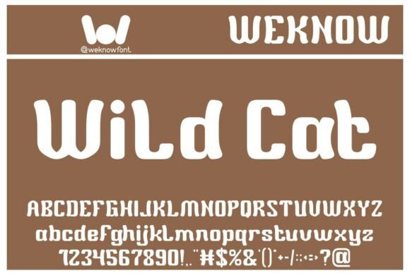 Wild Cat Font for Bold Branding